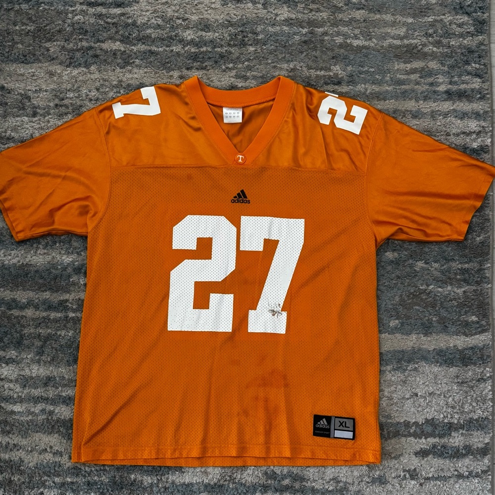 Adidas Men's Orange Sports Jersey